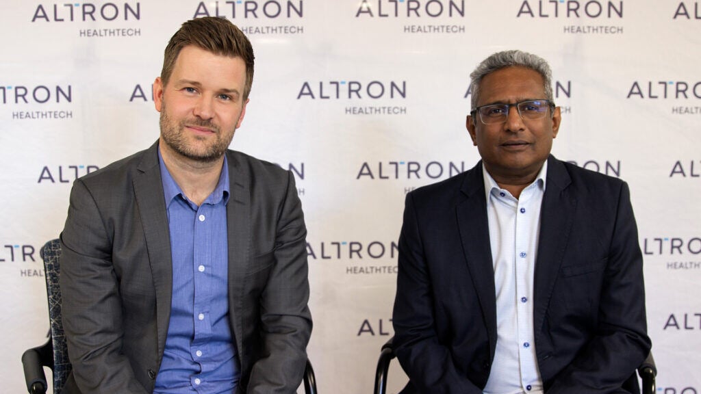 Altron HealthTech and Omnisient Partnership Healthcare News Leslie Moodley and Mladen Čolić,